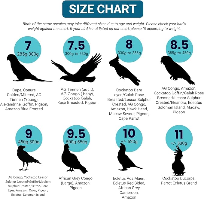 Bev's Bird Boutique Regular Flyper Adjustable Bird Diaper | Reusable, Washable Cloth | Comfort Fit for Parrot, Cockatiels, & Other Small Birds | Fashionable Avian Accessories, Retro Tux, Size 14
