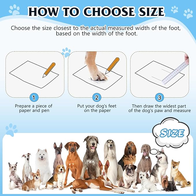 Dog Shoes for Large Medium Small Dog, Mesh Breathable Dog Shoes for Hot Pavement, Anti-Slip Dogs Boots Paw Protectors with Reflective for Outdoor Walking Indoor Hardfloors (Size 6)