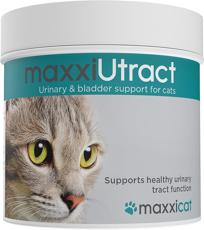 maxxipaws maxxiUtract Urinary & Bladder Support - Powder Supplement for Cats, 3.2oz