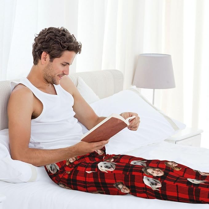 Personalized Pajama Pants For Men Women Custom Pajama Pants With Face Custom Face Pajamas Funny Customized Gifts