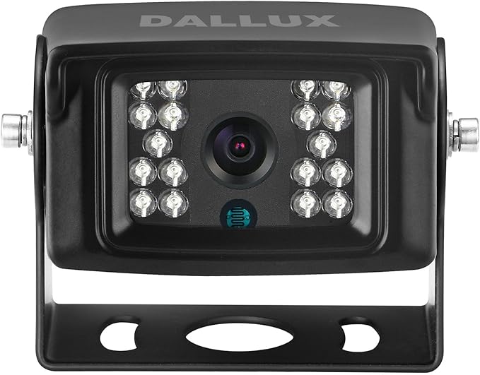 Truck Backup Camera with Parking Line Switch ON/Off for Bus/Travel Trailer/Van/Fifth Wheel/RV Camper