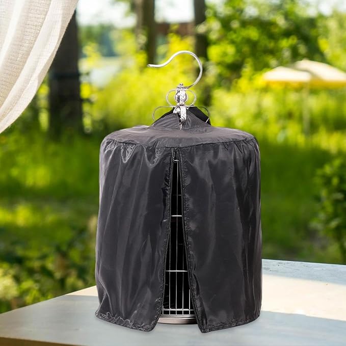 Bird Cage Cover Birdcage Cover Protector Washable Sunproof Dustproof Windproof for Lovebirds Parrot Budgies Home Use Indoor, 3cmx41.5cm