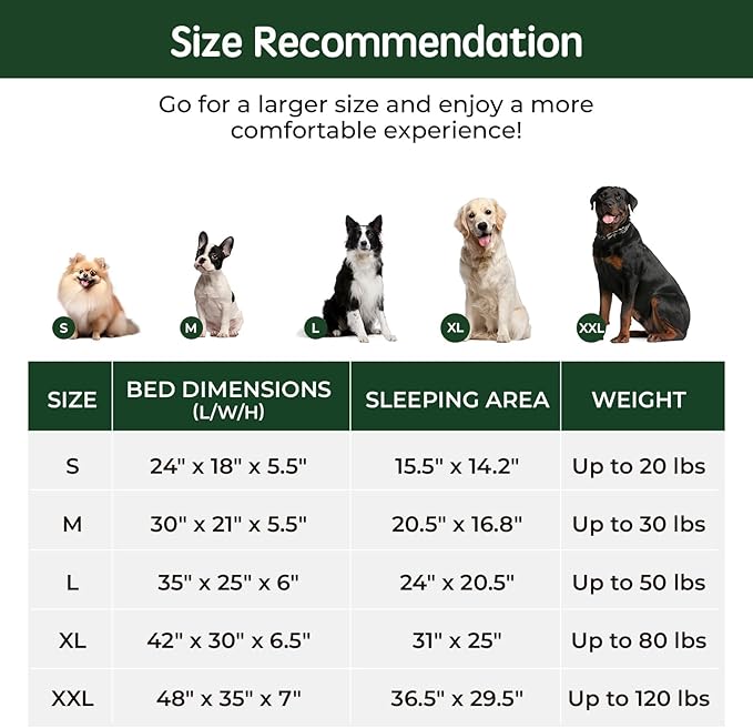 BALANCE Orthopedic Dog Bed, Egg Crate Foam Dog Couch for Pet Sleeping, Pet Sofa with Removable Washable Cover & Waterproof Lining, Comfy Dogs Bed for Small Dogs, Blue