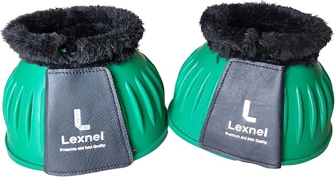 Rubber Bell Boots, Durable Bell Boots for Horse – Superior Hoof Protection and Comfort (1 Pair)