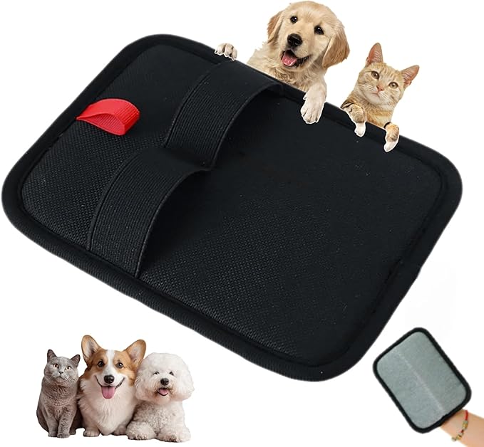 Pet Hair Removal Glove, Electrostatic Pet Hair Removal Gloves, 2025 Newly Upgraded, Reusable Hair Remover for Couch, Furniture, Carpet,Car Seat, Animal Fur Removal Tool, 1-PCS