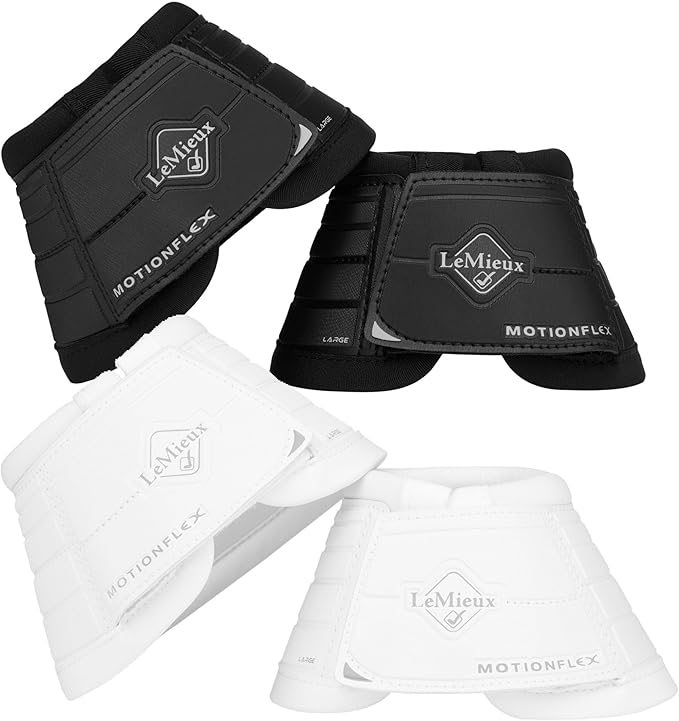 LeMieux Motionflex Overreach Horse Boots - Over Reach or Bell Boots for Horses - Protective Gear and Training Equipment