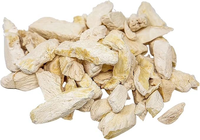 hotspot pets Freeze Dried Chicken Treats for Cats & Dogs -1LB Big Bag- Made in USA - Single Ingredient - Resealable Bag, All Natural Grain-Free (Chicken Breast)- Perfect for Training, Topper or Snack