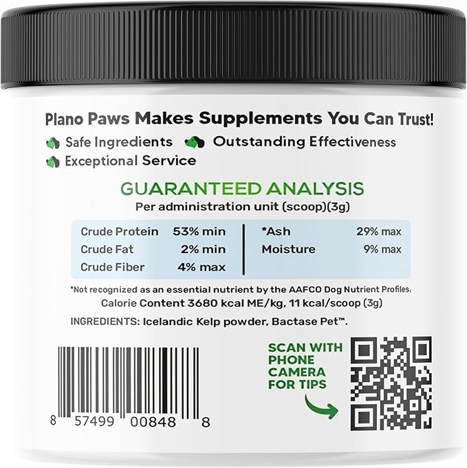 Dog Teeth Cleaning Powder - Plaque and Tartar Remover - Dental Powder with Bactase PET - Breath Freshener for Overall Dental Care - Supports Mouth, Teeth, and Gum Health for All Ages and Sizes