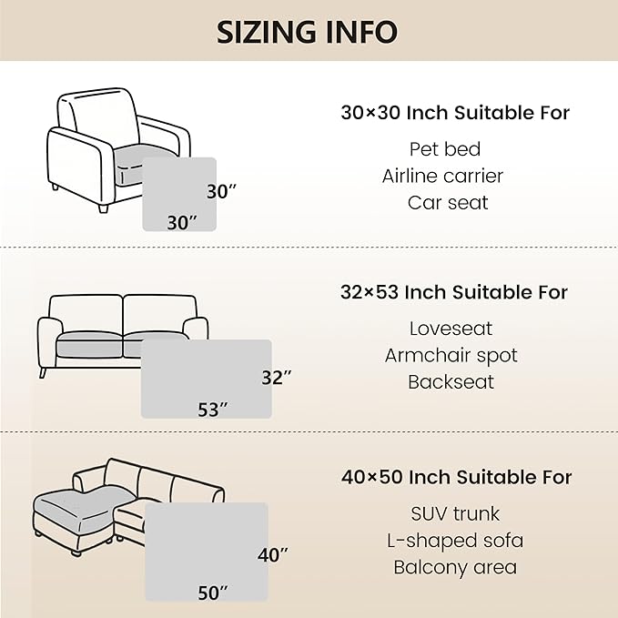 gogobunny 3X Stronger Waterproof Pet Blanket, Scratch Proof Furniture Protector for Dogs Cats, Reversible Cover 32x53 Inch, Dark Pink/Light Pink