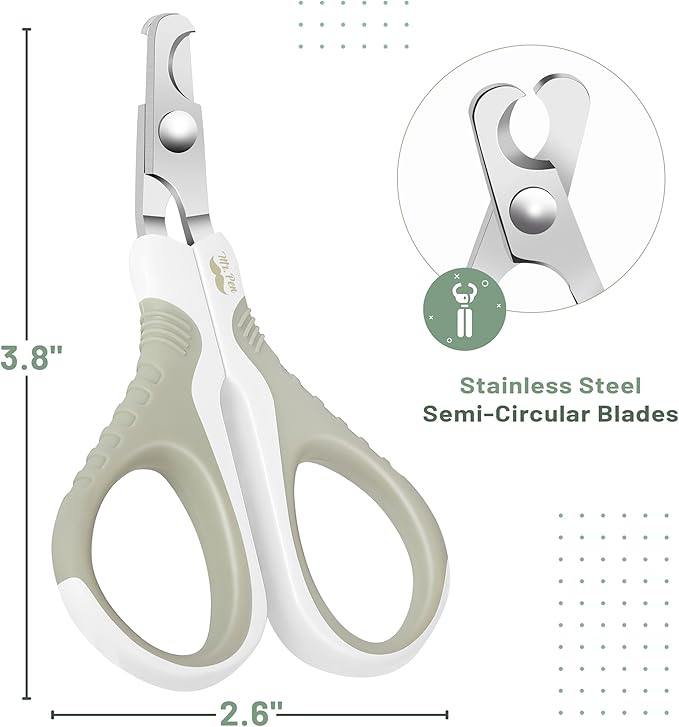 Mr. Pen Cat Nail Trimmer - Light Beige, Also Suitable for Kittens and Small Dogs - Cat Claw Trimmer
