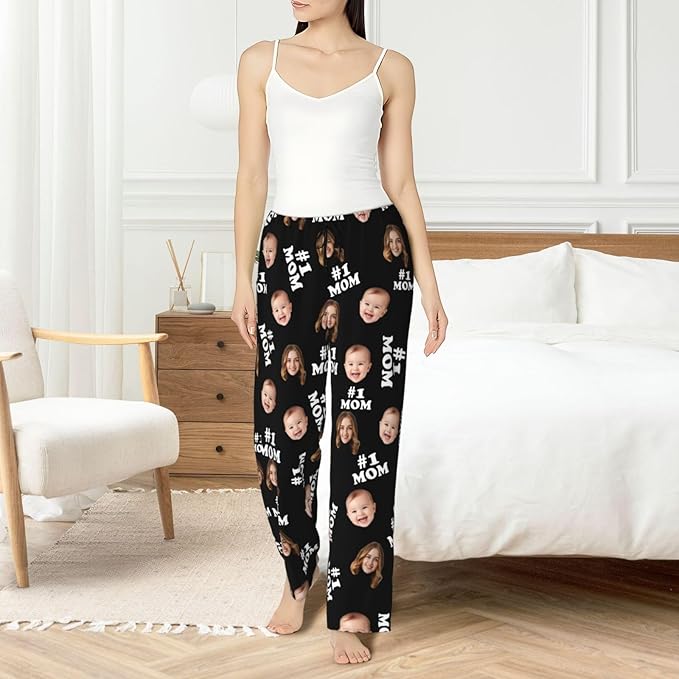 Personalized Pajama Pants For Men Women Custom Pajama Pants With Face Custom Face Pajamas Funny Customized Gifts