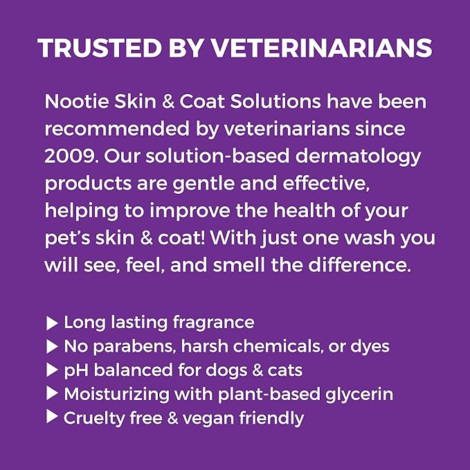 Nootie Daily Spritz Pet Conditioning Spray - Dog Conditioner for Sensitive Skin - Long Lasting Fragrance - No Parabens, Sulfates, Harsh Chemicals or Dyes – Sold in Over 10,000 Pet Stores