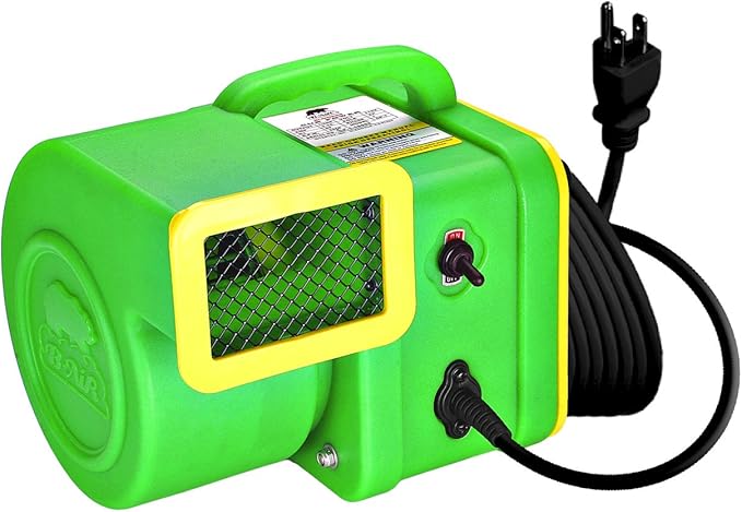 B-Air Pet Dryer | Heat Free Cage Dryer for Dog Grooming | Cub ETL Approved, Green