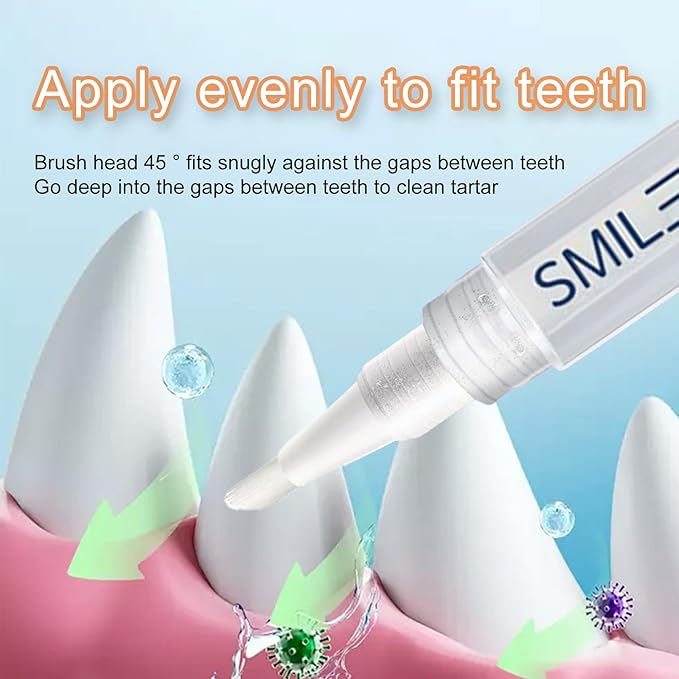 Three Pieces of Dog and cat Tooth Cleaning Pen Oral Repair Gel Toothbrush Tooth Care Gel Pen