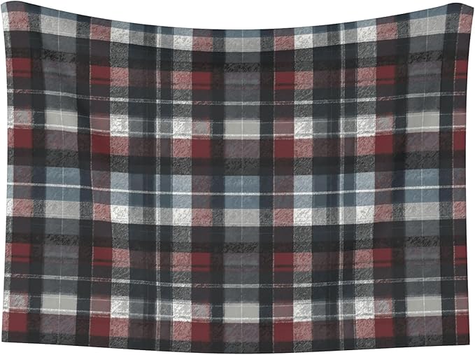 Waterproof Dog Blanket Soft Pet Blanket for Puppy Cat, Fleece Cat Throw Blankets for Furniture Bed Couch Sofa Reversible - Tartan Plaid 6