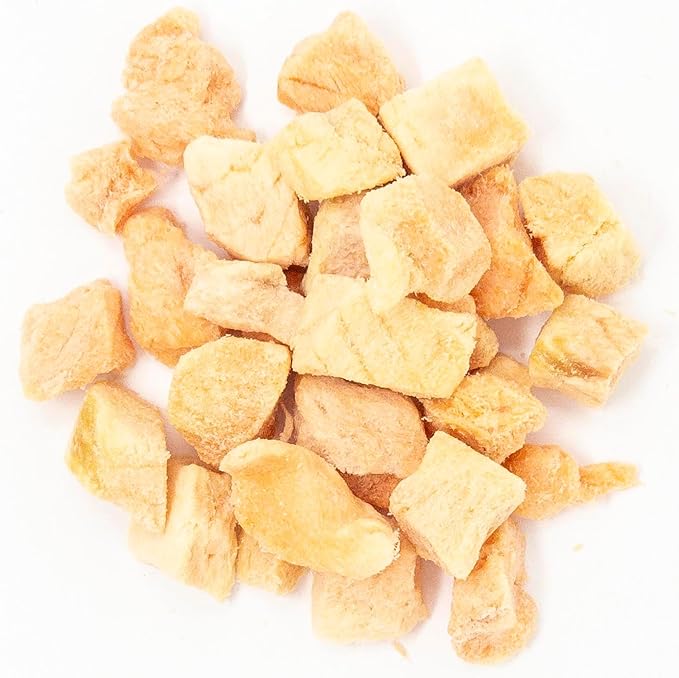 hotspot pets Freeze Dried Salmon Treats for Cats & Dogs -Made in USA-1LB Resealable Big Bag -Single Ingredient, High Protein, All Natural Grain-Free- Perfect for Training, Topper or Snack
