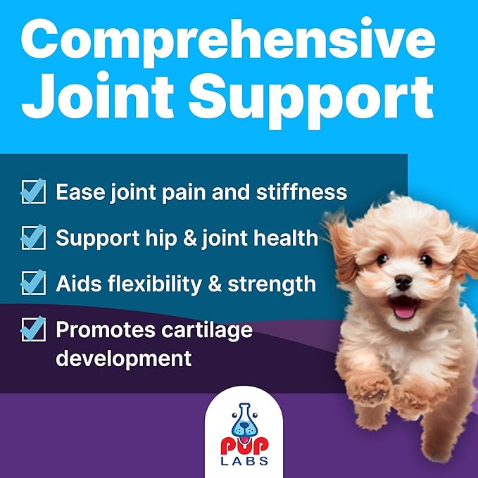 Freedom Joint Drops - Dog Joint Support Supplement with Human-Grade Ingredients - No Fillers, Preservatives, Additives, or Artificial Ingredients, 3 30 ml Droppers