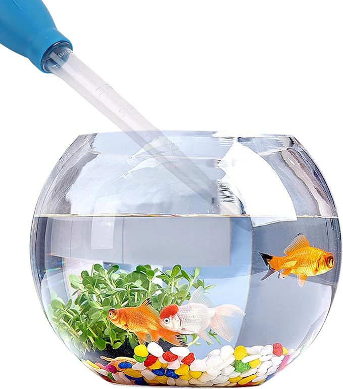 2 Set Manual Fish Tank Cleaning Tools with Extension Pipe and L Shaped Extension Pipe,30ml Aquarium Water Changer,28.9 Inches Siphon Dropper for Fish Bowl Waste Remover,Coral Feeder(Green)