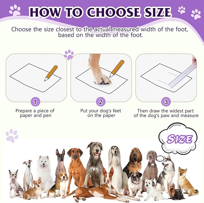 Dog Shoes for Large Medium Small Dog, Mesh Breathable Dog Shoes for Hot Pavement, Anti-Slip Dogs Boots Paw Protectors with Reflective for Outdoor Walking Indoor Hardfloors (Size 7)
