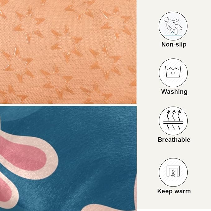Pet Bed Cute Axolotl Dog Bed Mat Absorbing Non Slip Pad Pet Sleeping Mat for Small, Medium, and Large Dogs Puppy Cat 36 in x 24 in