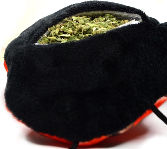 Meowijuana Lady Bug Bundle | Get Sprung Refillable Lady Bug Toy and Garden Pawty Catnip Blend | Promotes Play and Cat Health | Includes North American Organic Catnip