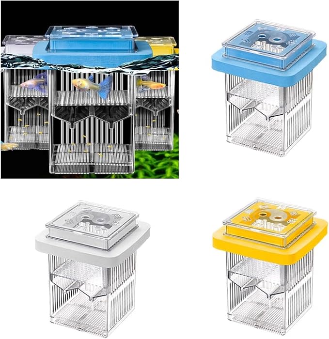 Breeding Tanks for Aquarium Small Fish Isolation Box Hatchery Box for Clear Fish Spawning Box
