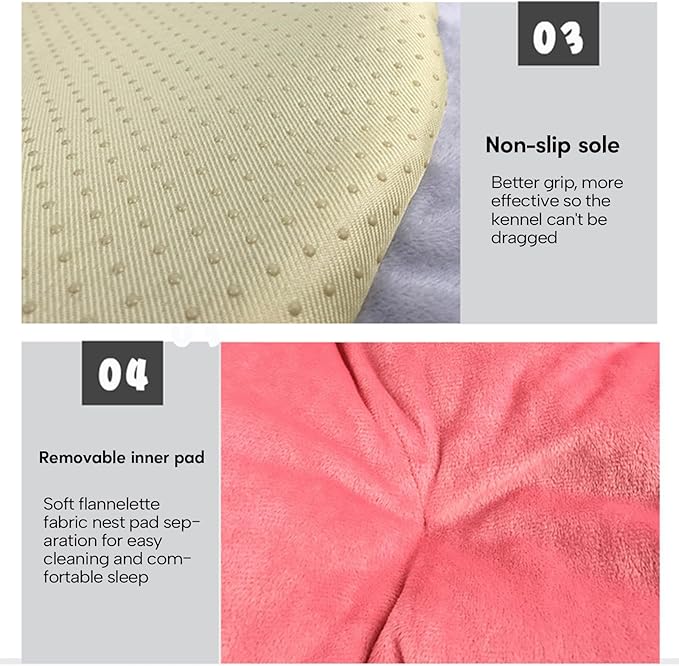 Creative Princess Lace Pet Bed Ruffled Nest for Dogs and Cats Soft Plush Comfortable Princess Sofa Pet Bed