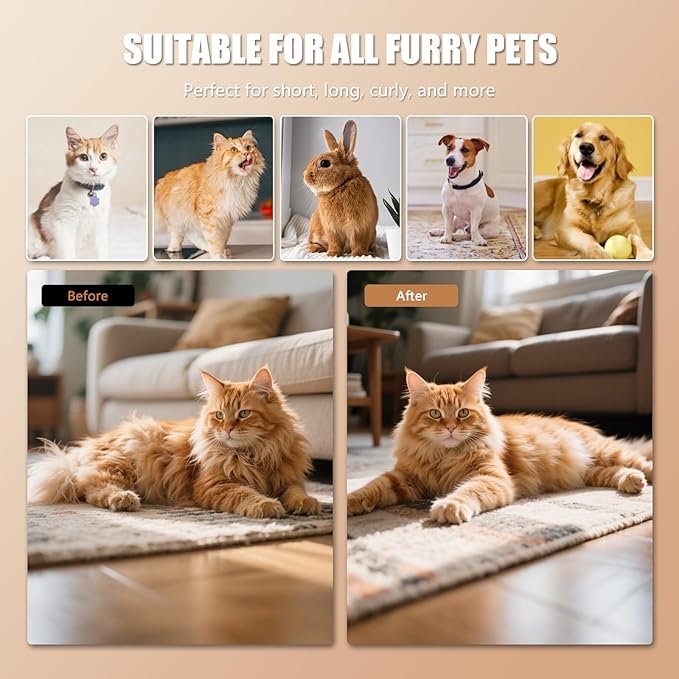 Cloud Care Cat Brush for Indoor Cat Steam Brush for Shedding Spritz Defur Comb for Cats Dogs Steam Brushes for Long Short Hair Cats Dogs Pet Steam Brushes for Massage Grooming Self-Cleaning