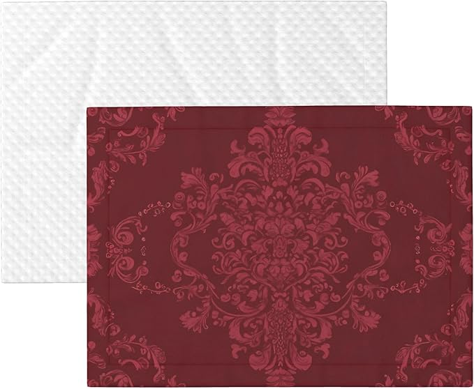 Waterproof Dog Blanket Soft Pet Blanket for Puppy Cat, Fleece Cat Throw Blankets for Furniture Bed Couch Sofa Reversible - Vintage Burgundy
