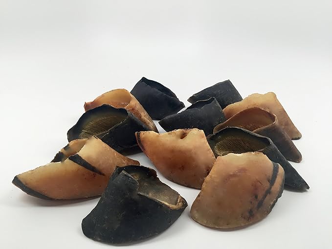 Top Dog Chews – Cow Hooves, 10 Pack, Natural Dog Bone, for Large, Medium, or Small Dogs, Made in USA