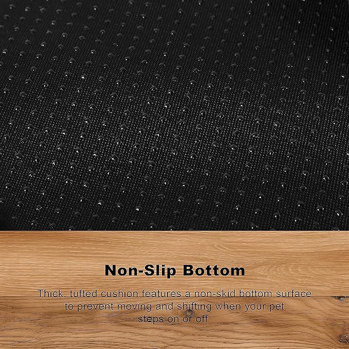 Crate Pads for Dog Cages Dog Bed for Small Dogs Crate Washable 24 inch Dog Crate Bed Dog Mats for Sleeping,Up to 25 lbs Soft and Fluffy Small Dog Bed for Crate Tire Printing Gray S