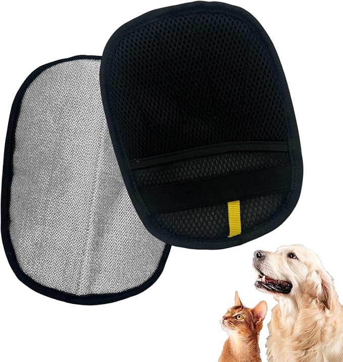 Electrostatic Pet Hair Removal Glove, Reusable Static Removal Gloves for Pets Hair, Versatile Pet Grooming Gloves for Couch, Furniture, Carpet, Car Seat