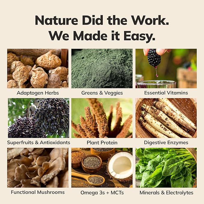 Ka’Chava Whole Body Meal Shake Vanilla 2 lb – Vegan Protein Powder with 85+ Superfoods & Greens – Plant-Based Meal Replacement with Probiotics & Digestive Enzymes – Gluten & Dairy Free (15 Servings)