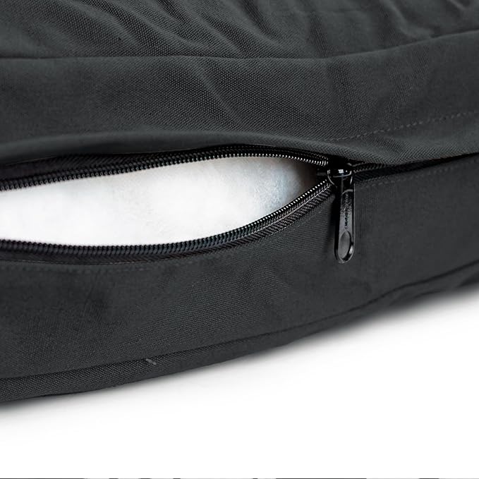 WHITEDUCK Dog Bed Cover (Black) 36" Lx27 Wx4.3 th (L)