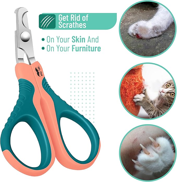 Mr. Pen-Cat Nail Clipper & Trimmer - Cat Claw Clippers for Nails, Kittens & Small Dogs