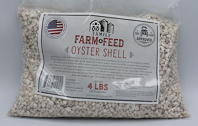 | Oyster Shell | Small Pet | Young and Adult | Granular | 4 Pounds