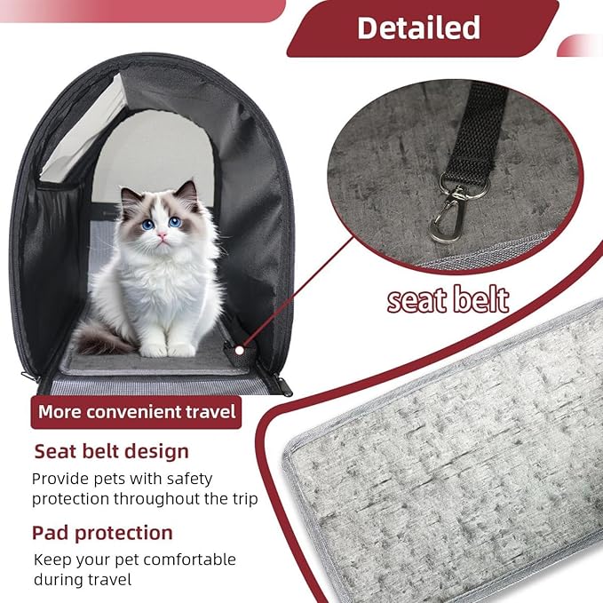 Coconut Palm Trees Sailboat Summer Beach Pet Travel Carrier Soft Sided Portable Bag for Cats, Small Dogs, Kittens or Puppies