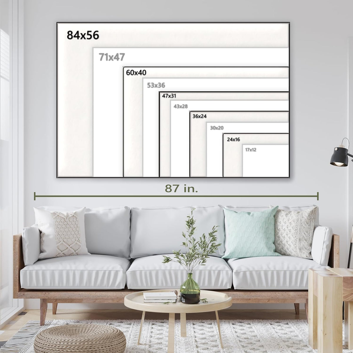 Nature Wall Art Prints - Ocean Forest Mountain Lake Canvas Landscapes - Small to Extra Large Living Room Bedroom Kitchen Bathroom Décor (Sun Rays Under Water, 55L" x 83W"- 3 Panels)