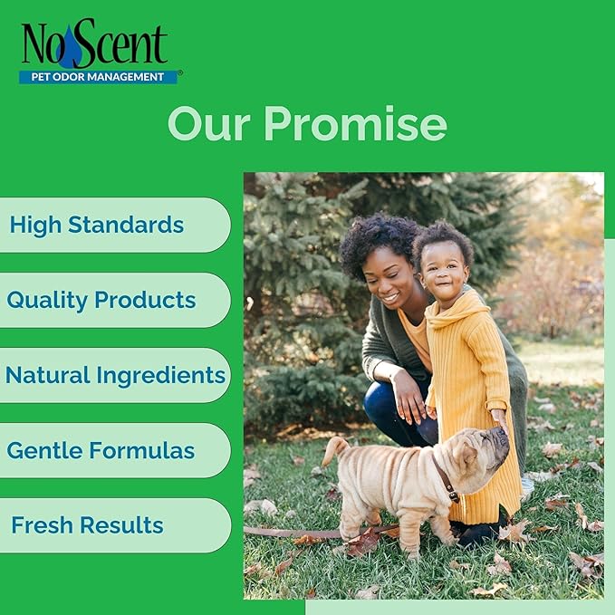 No Scent Reptile - Professional Pet Waste Odor Eliminator and Cleaner - Safe All Natural Probiotic & Enzyme Formula Smell Remover for Tanks Terrariums Enclosures and Substrates (2 oz x 2)