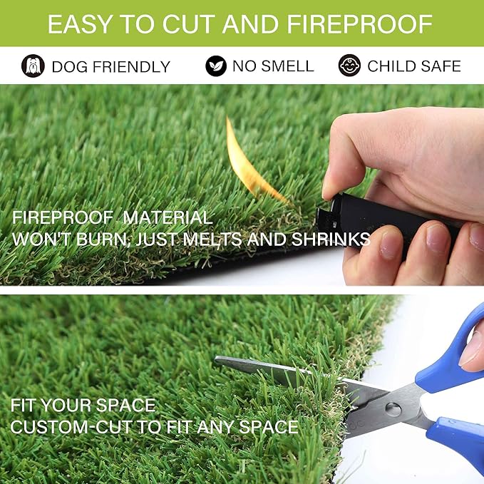Dogs Grass for Potty Training, Artificial Grass for Dogs Puppy Fake Grass Pads 4x13ft Large Supplies Pets Litter Rugs for Puppy Training