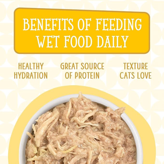 Weruva Cats in The Kitchen, Chicken Frick 'A Zee with Chicken Au Jus Cat Food, 6oz Can (Pack of 24)