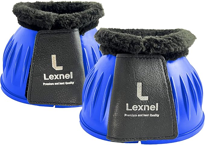 Rubber Bell Boots, Durable Bell Boots for Horse – Superior Hoof Protection and Comfort (1 Pair)