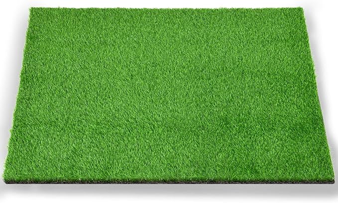 LOOBANI Dog Grass Pee Pads, Artificial Dog Grass Pads for Potty Tray, Fake Grass for Dogs to Pee On, Outdoor Indoor Pee Grass for Dog Potty (59*39 inch)