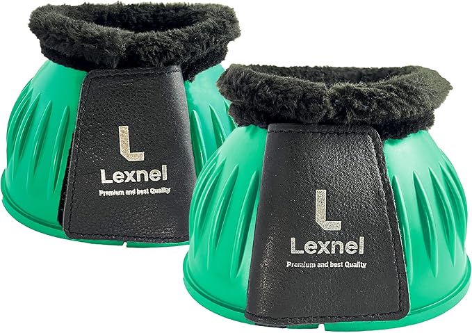 Rubber Bell Boots, Durable Bell Boots for Horse – Superior Hoof Protection and Comfort (1 Pair)