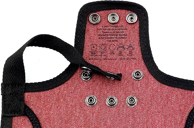 DOWN UNDER OUTDOORS 4 Pack Medium-Large Saddles with Adjustable Straps, Poultry Saver, Protector, Apron, Supplies, Care Products (Burgundy)