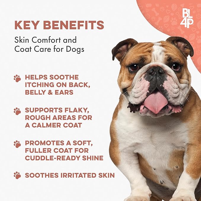 Mange Treatment for Dogs, Natural Dog Itching Skin Relief for Demodectic & Puppy Mange, Mites, Canine Scabies, Helps Dogs Skin Irritation, Hot Spots, Hair Loss, and Canine Dandruff, 800 Odorless Pills