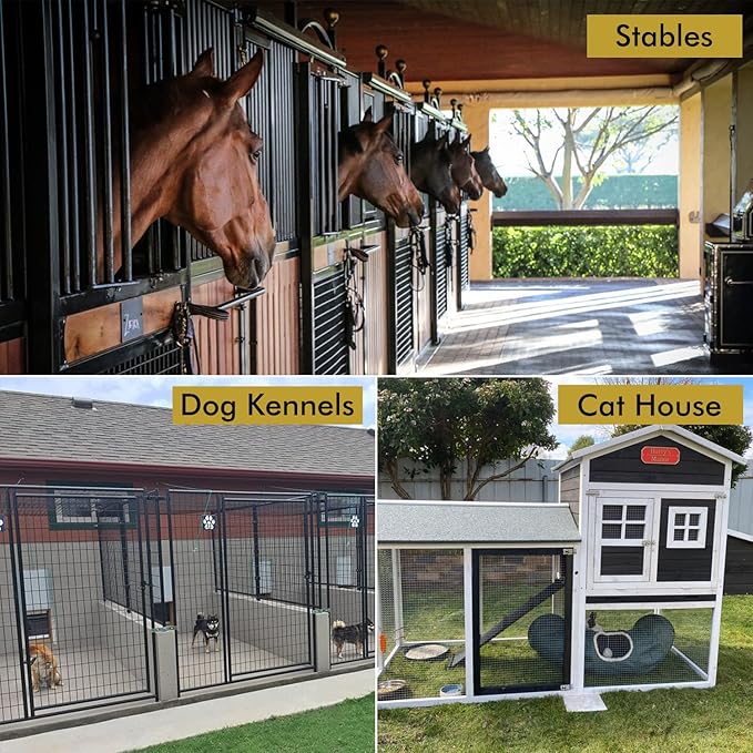 Acrylic Horse Stall Name Plate, 2.4" x 8" Personalized Stall Signs, UV Protected, Custom Pet Name Sign, All Weather Adhesive, Mounting (Rose Gold, Style 2)