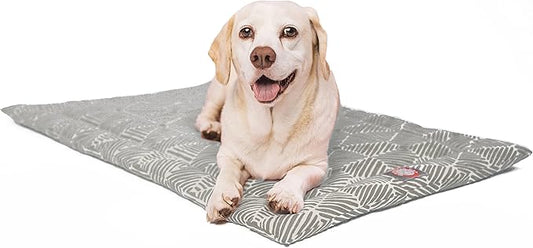 24" Charlie Metallic Crate Dog Bed Mat By Majestic Pet Products