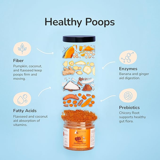 kin+kind Superfood Supplement Set for Dogs & Cats - Boost Immunity, Promotes Healthy Skin & Coat, Hip & Joint, Healthy Digestion - Made in USA - Superset (4 x 8 oz)