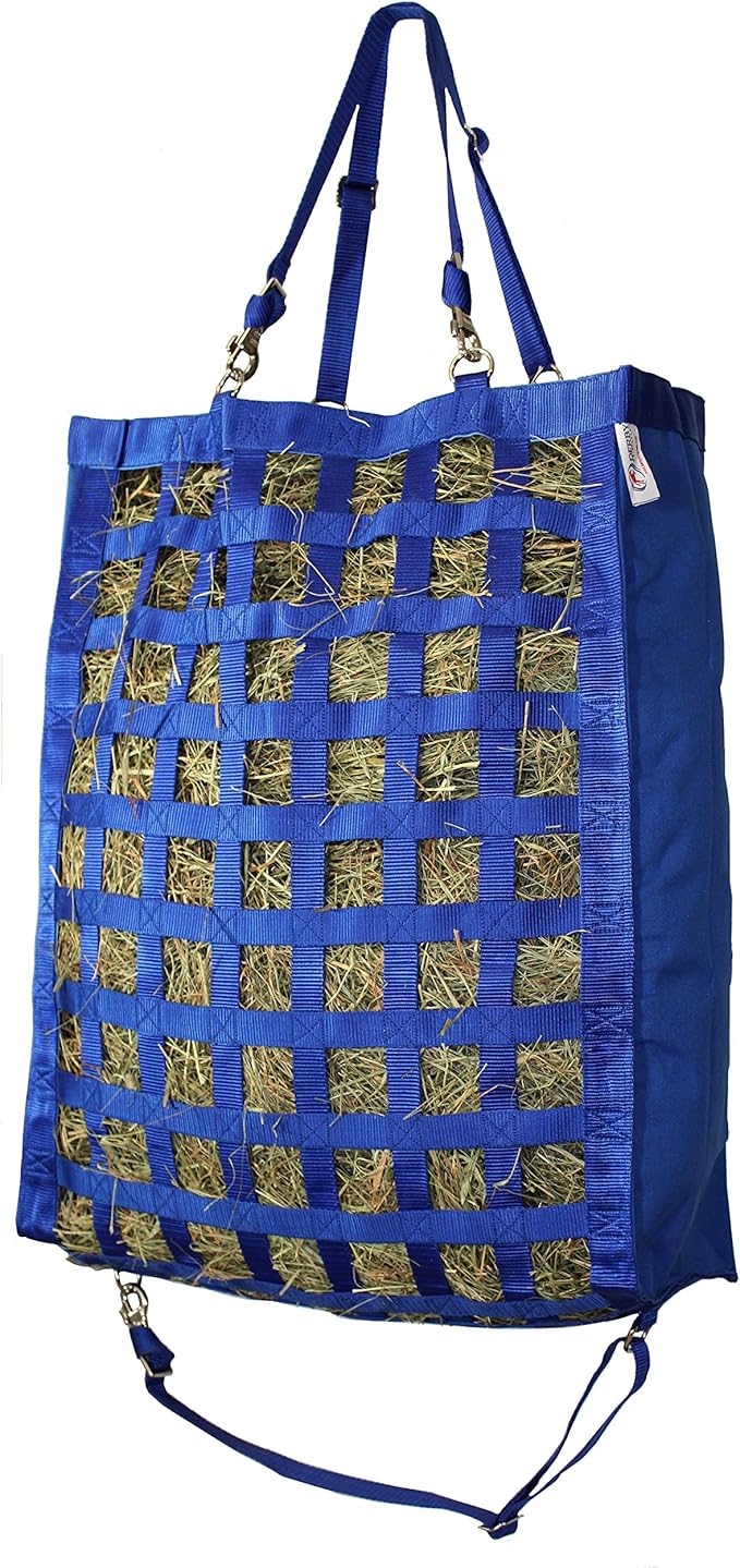 Derby Originals Front Web Slow Feeder Horse Hay Bag Super Tough Bottom with 6 Month Warranty